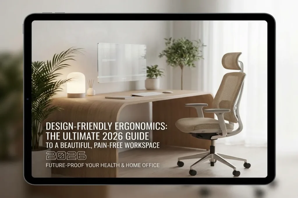 Design-Friendly Ergonomics: The Ultimate 2026 Guide to a Beautiful, Pain-Free Workspace