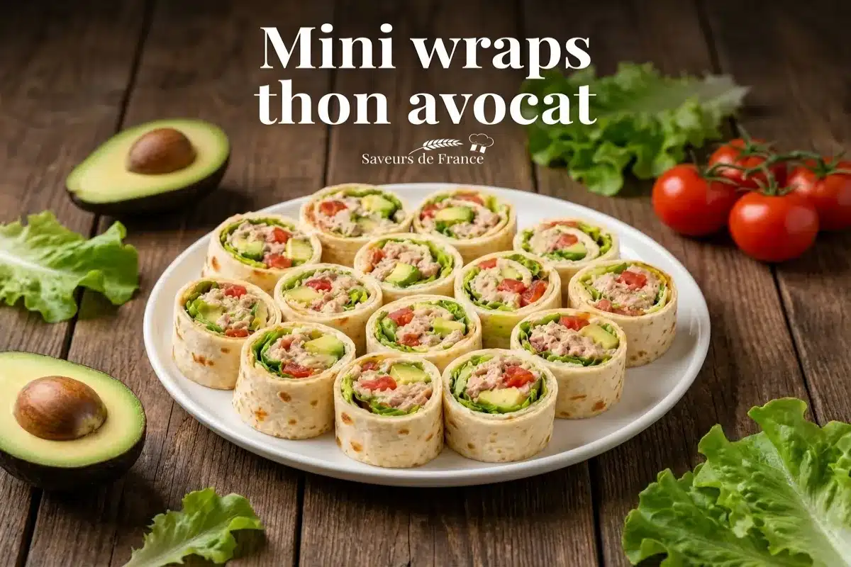 Mini wraps thon avocat