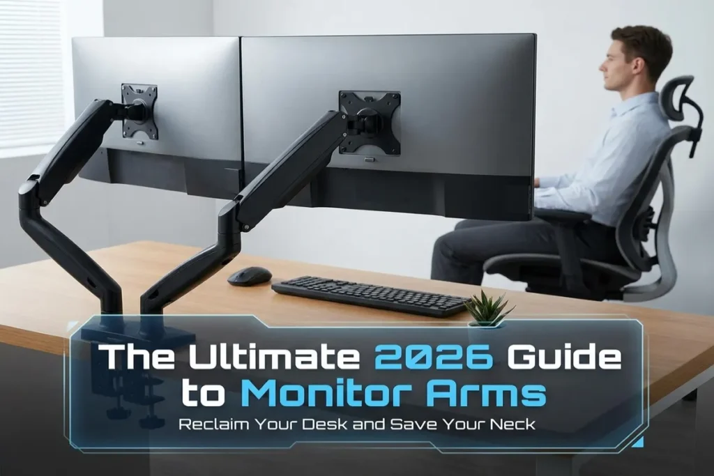 The Ultimate 2026 Guide to Monitor Arms: Reclaim Your Desk and Save Your Neck
