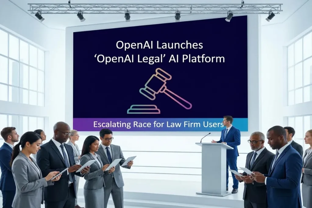 OpenAI Launches Legal-Focused AI Platform, Escalating Race for Law Firm Users