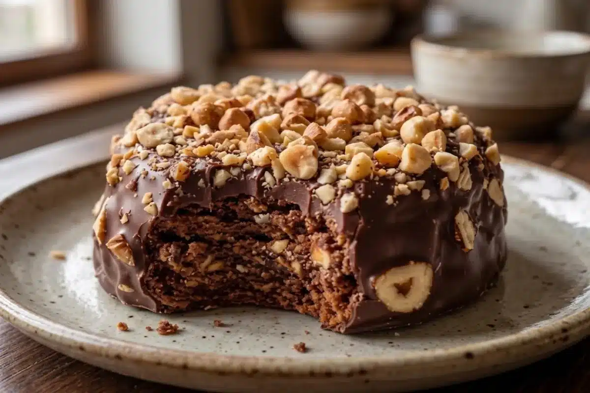 Chocolate Hazelnut Crunch Cookies